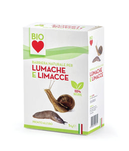 Barriera insetticida lumachicida naturale per lumache e limacce pronto uso 1 kg - Italy Green Life