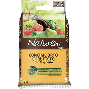 Concime pellettato per orto e frutteto naturen 5 kg - Italy Green Life