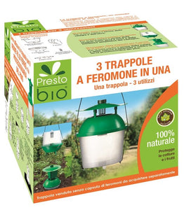 Kit per la lotta bio contro la processionaria del pino : Trappola + feromoni - Italy Green Life