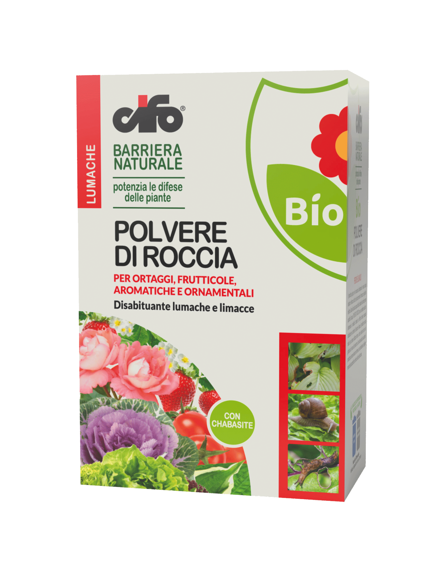 Lumachicida biologico polvere di roccia cifo 1,2 kg - Italy Green Life