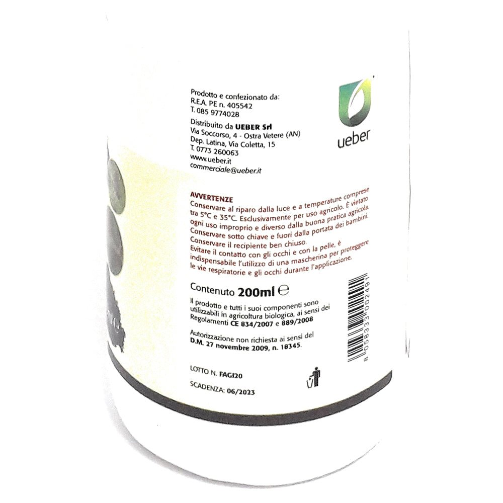 Olio di Neem rivitalizzante biologico per piante Ueber 200 ml - Italy Green Life