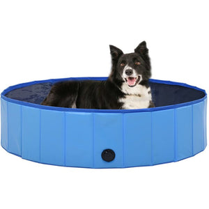 Piscina Per Cani Pieghevole 170cm - Vasca Rigida In PVC Per Cani Di Tutte Le Taglie - Foto 12