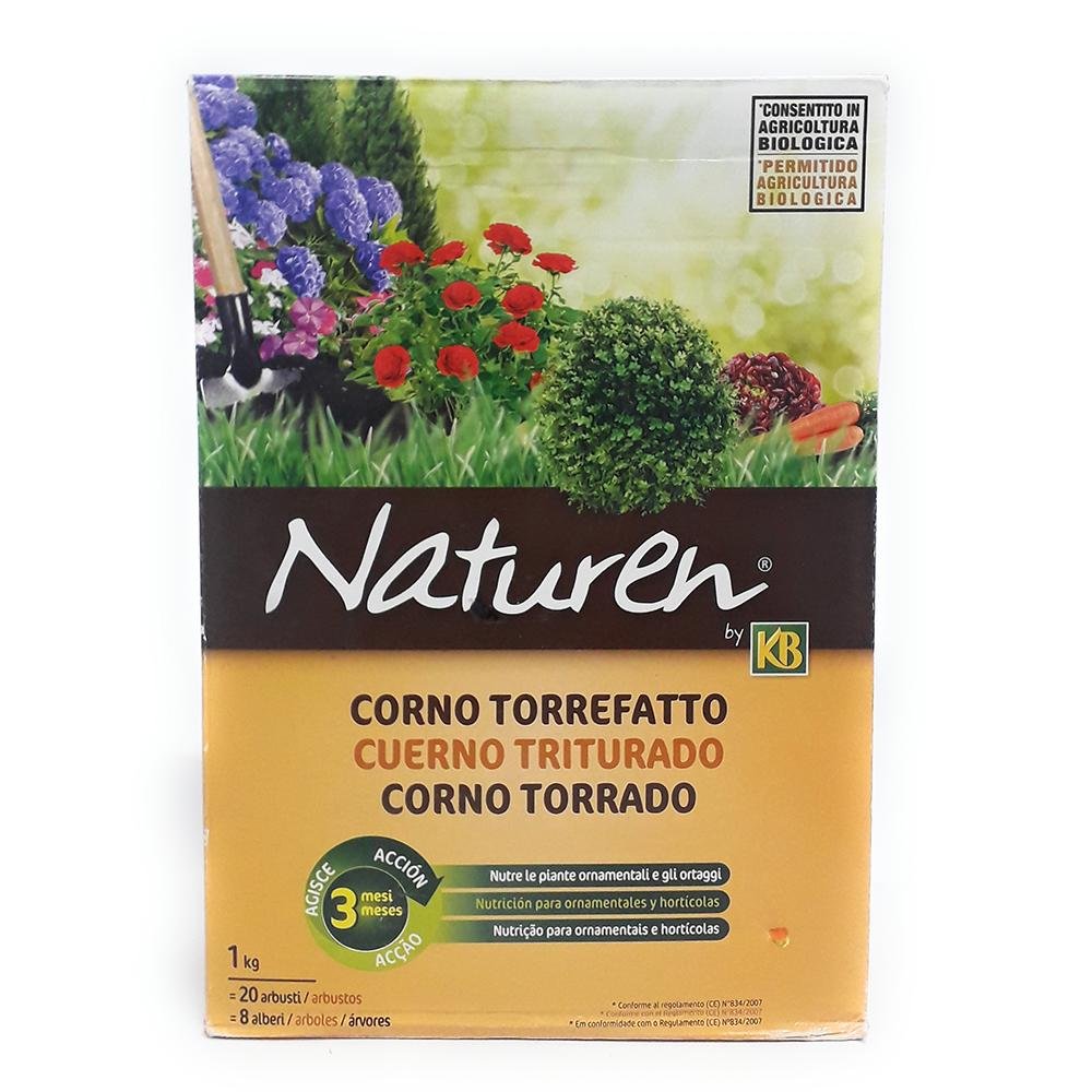 Concime organico biologico corno torrefatto per orto naturen 1 kg - Italy Green Life