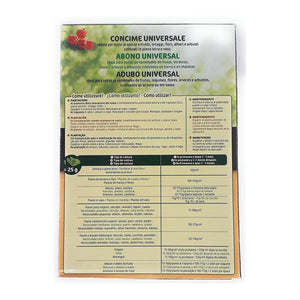 Concime universale biologico per piante e orto naturen 1,5 kg - Italy Green Life